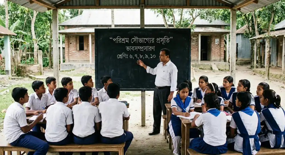 পরিশ্রম সৌভাগ্যের প্রসূতি ভাবসম্প্রসারণ ক্লাস ৬,৭,৮,৯,১০